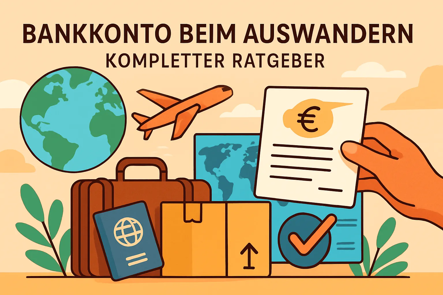Person nutzt Online-Banking auf Laptop und Smartphone für internationale Bankgeschäfte