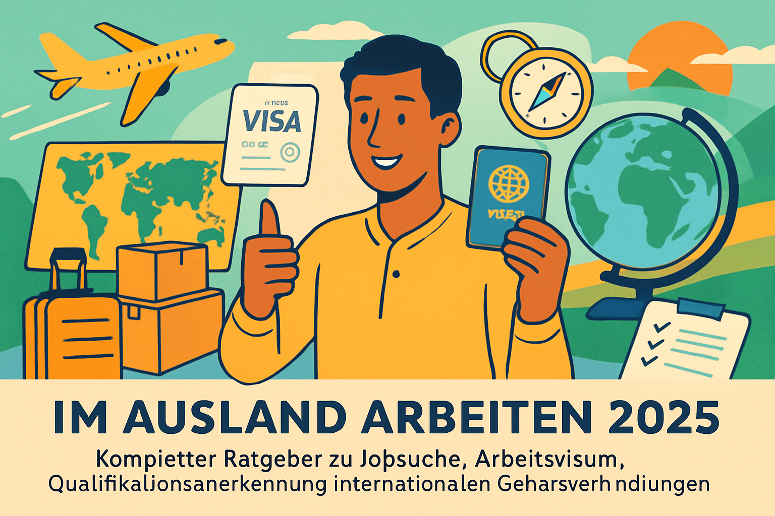 Professionelle Person arbeitet an modernem Arbeitsplatz im Ausland mit Laptop und Stadtblick